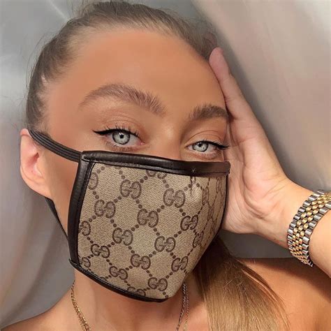 kids gucci mask|Gucci like face mask.